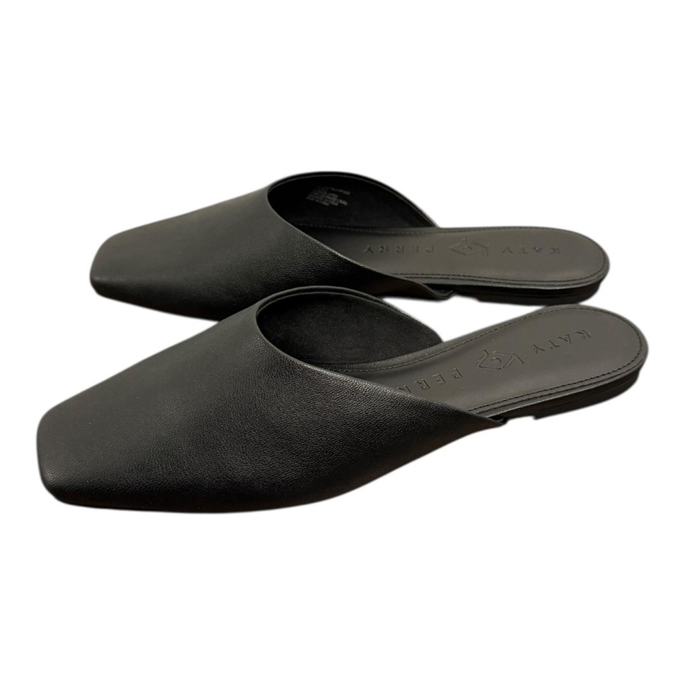 Katy Perry The Evie Mule Textured Nappa Black 9.5 NIB‎ - Picture 2 of 11